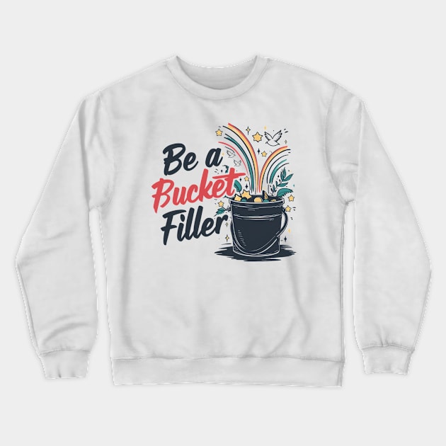 Be A Bucket Filler Crewneck Sweatshirt by alby store